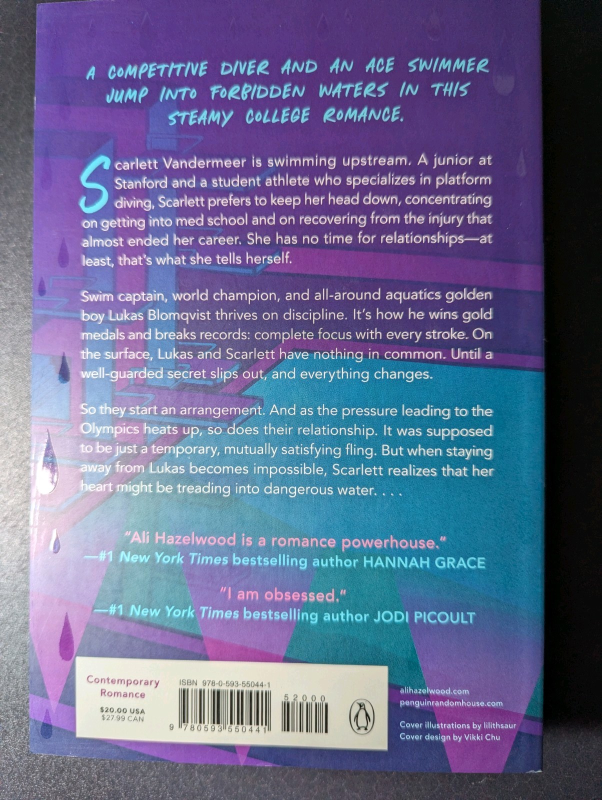 Ali Hazelwood Deep End Paperback Berkley 2025 Contemporary Romance Novel
