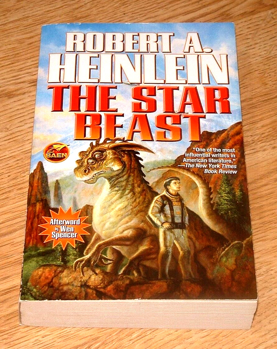 ROBERT A HEINLEIN The Star Beast VG+ PB Baen 2013 BOB EGGLETON CVR 9781451638912