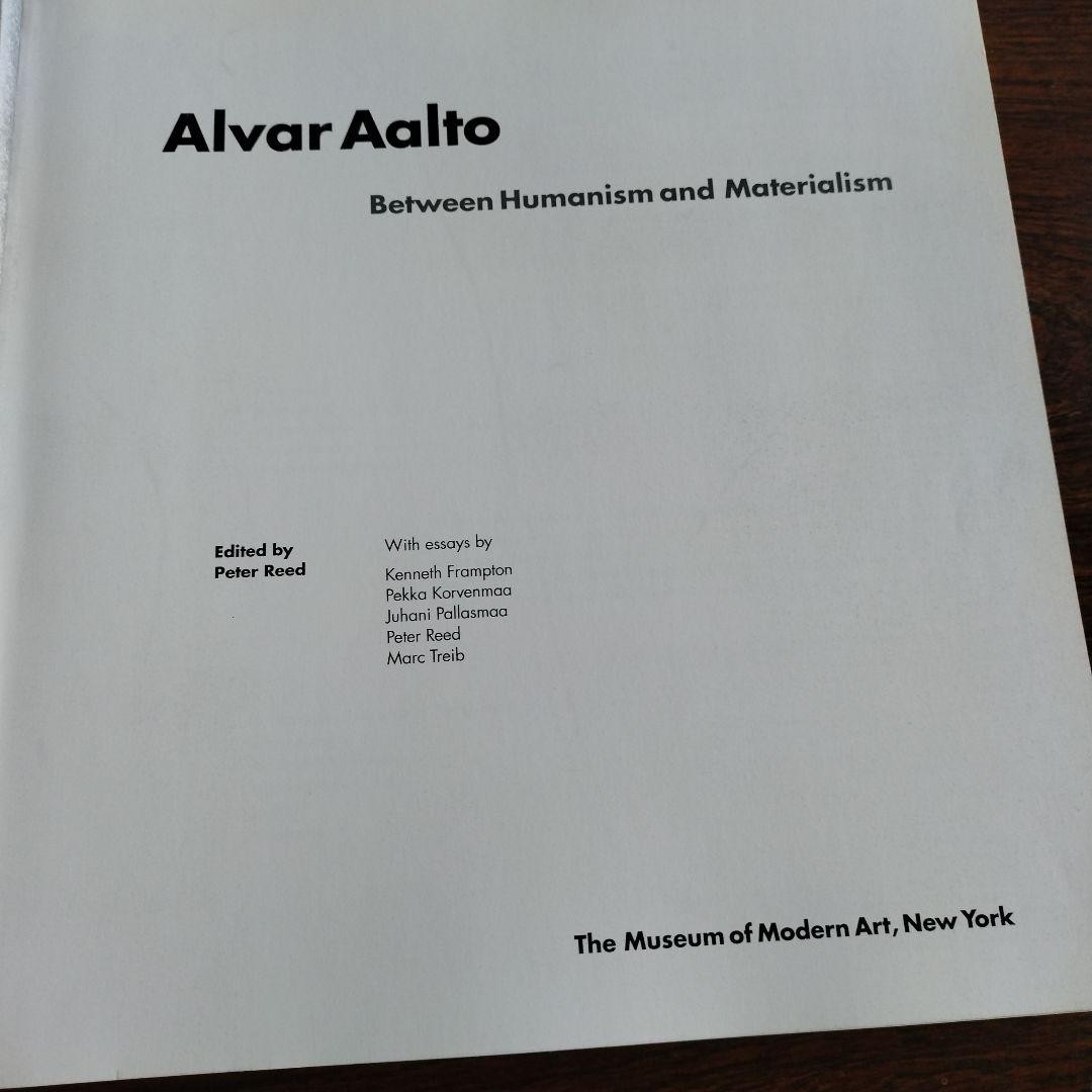 MoMA Alvar Aalto Exhibition Catalog 1998 English 328 Pages Architecture Art