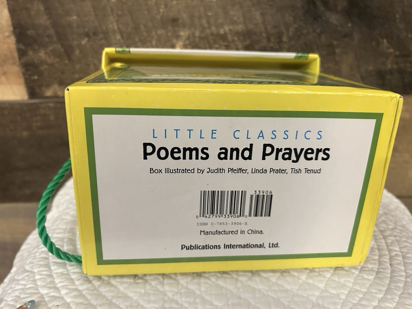 Little Classics Poems and Prayers 6 Little Book Box Set VTG