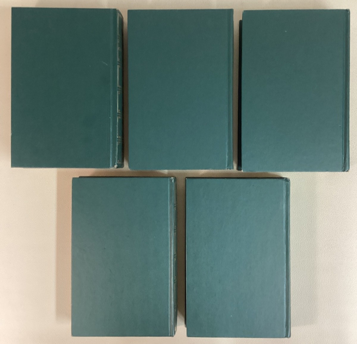 The Programmed Classics: Lot of 5 HC Books CHAUCER, DANTE, EMERSON, DOSTOEVSKY+