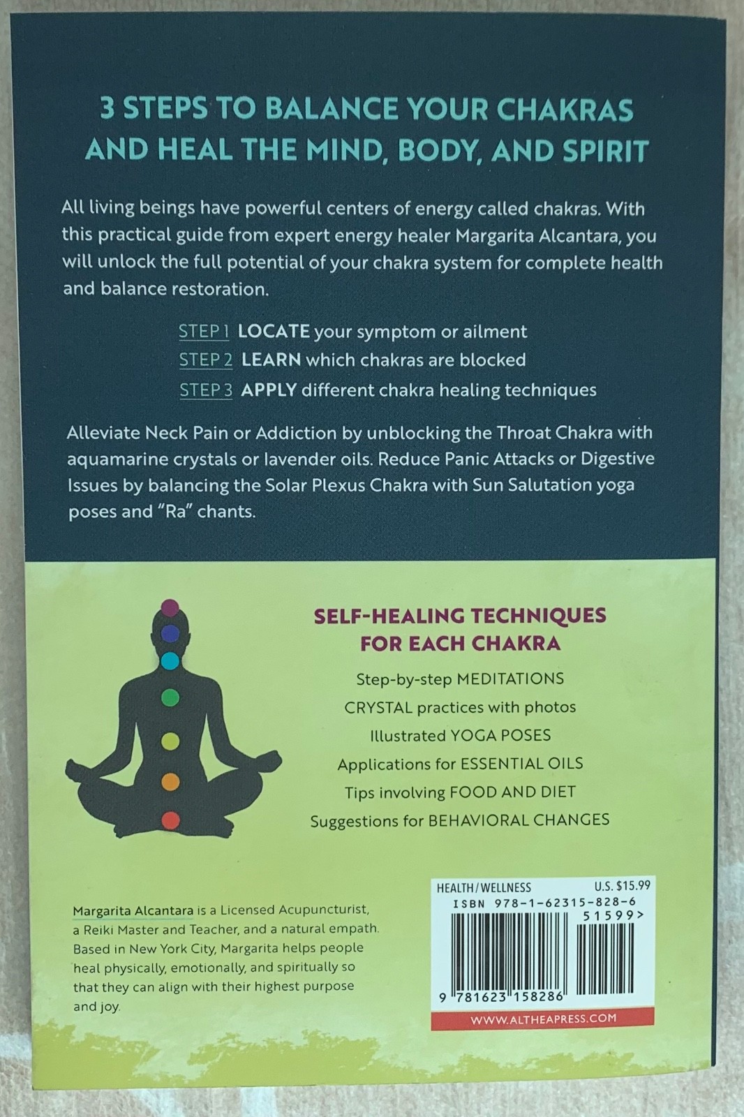 Margarita Alcantara Chakra Healing Beginner Self-Healing Chakras Yoga TP