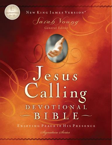 Jesus Calling Devotional Bible-NKJV by Thomas Nelson Publishers Staff