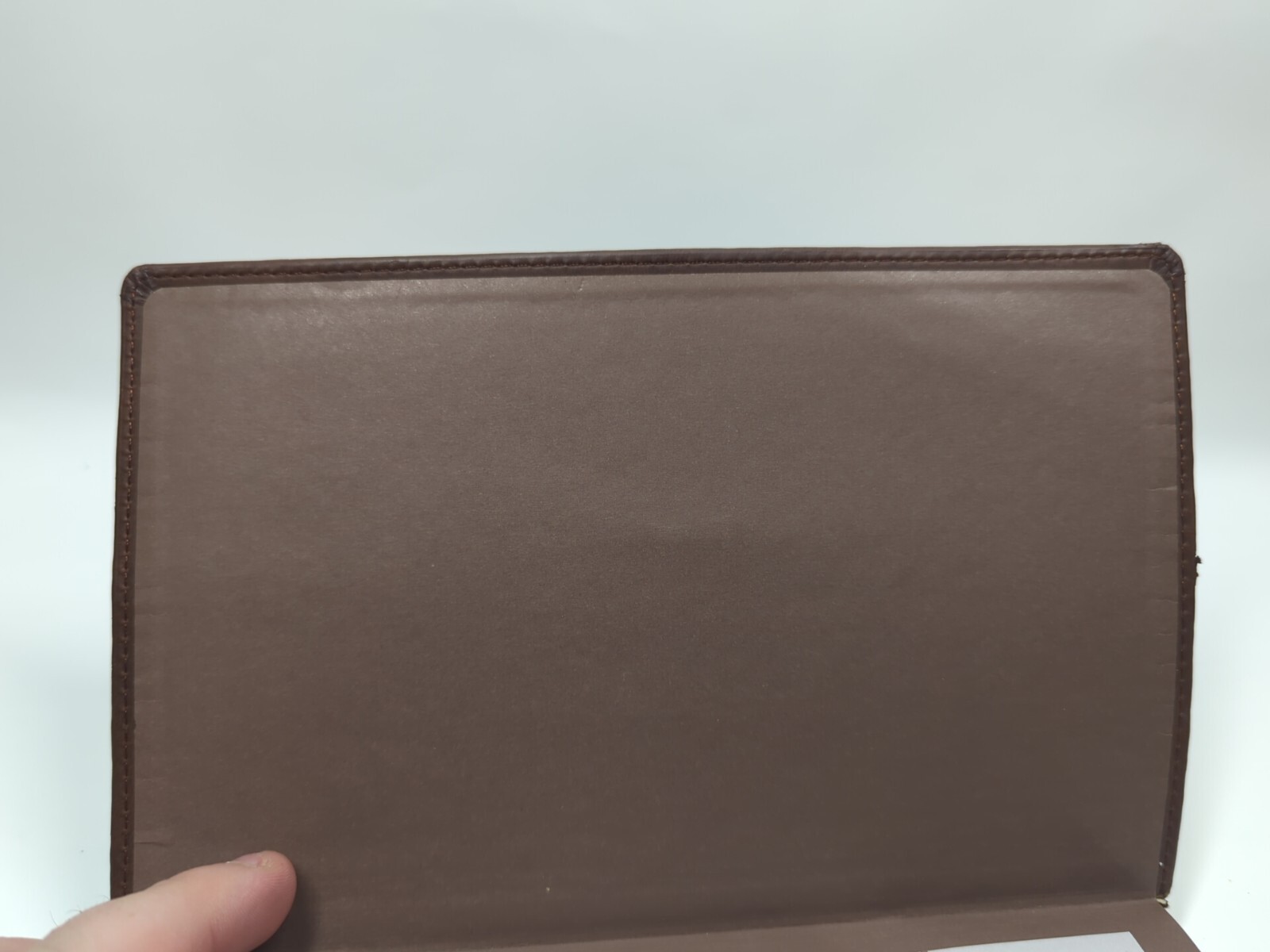 Thinline Bible by Zondervan Bibles Staff (2012, Leather, Special) Chocolate Brow