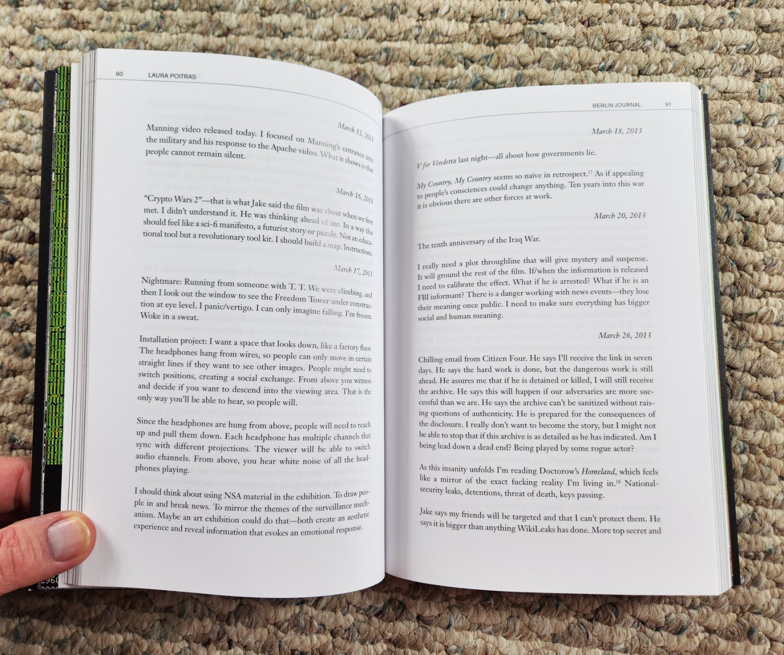 ASTRO NOISE: A SURVIVAL GUIDE FOR LIVING UNDER TOTAL By Laura Poitras & Jay