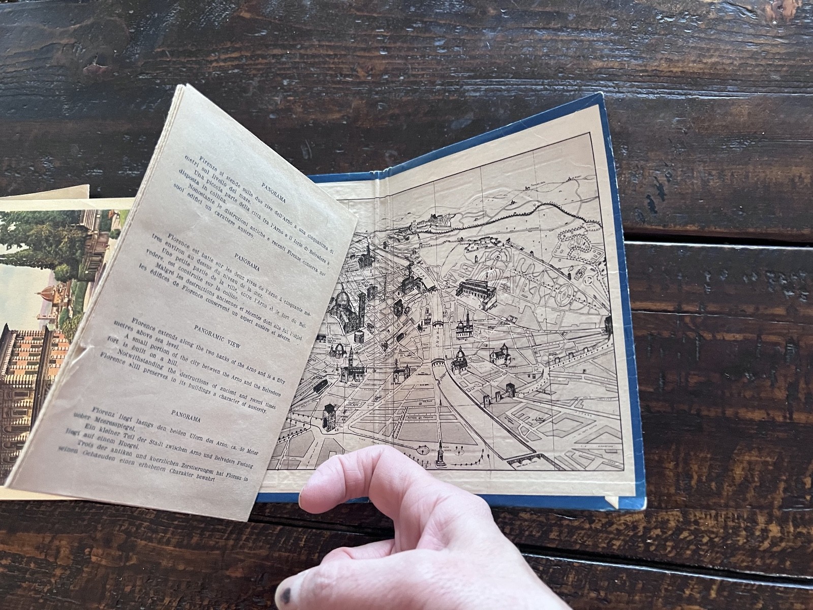 1920s Ricordo di Firenze 32 Verdute – Florence Italy Vintage Picture Book