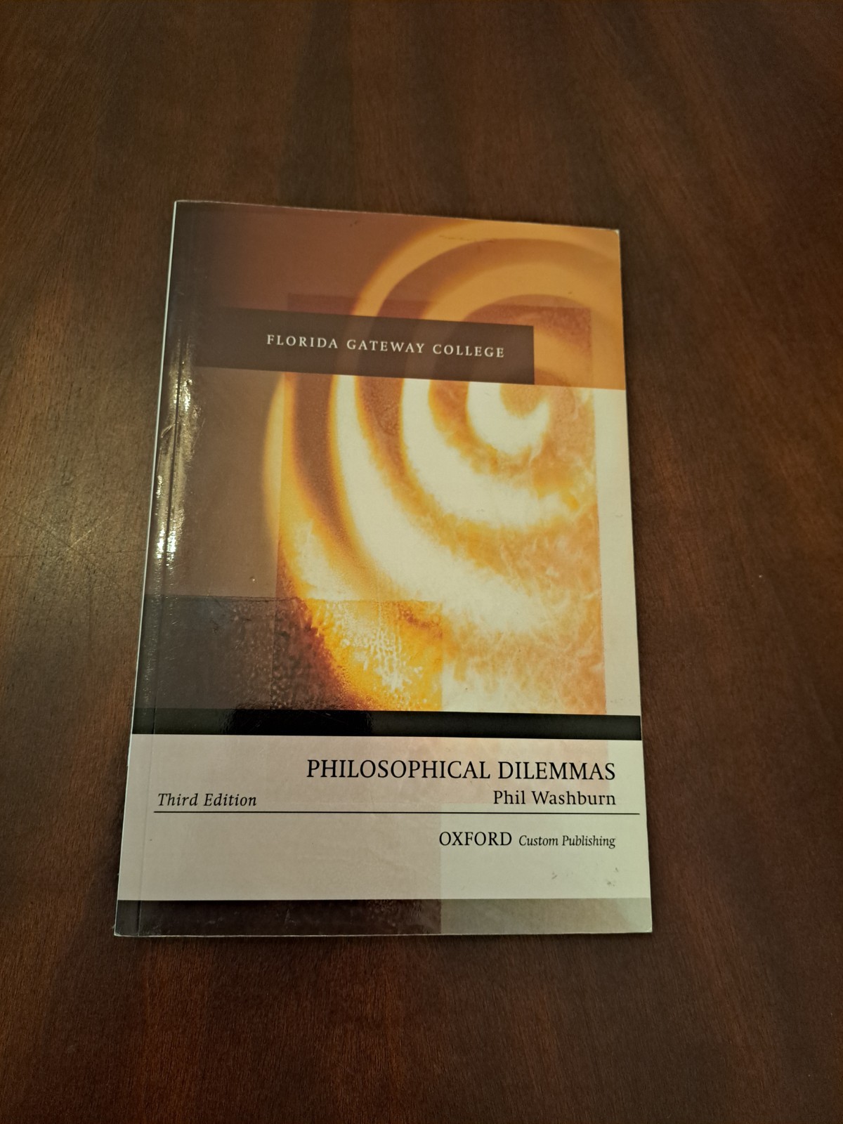 Philosophical Dilemmas Custom Edition FL Gateway by Washburn (2015, Trade…