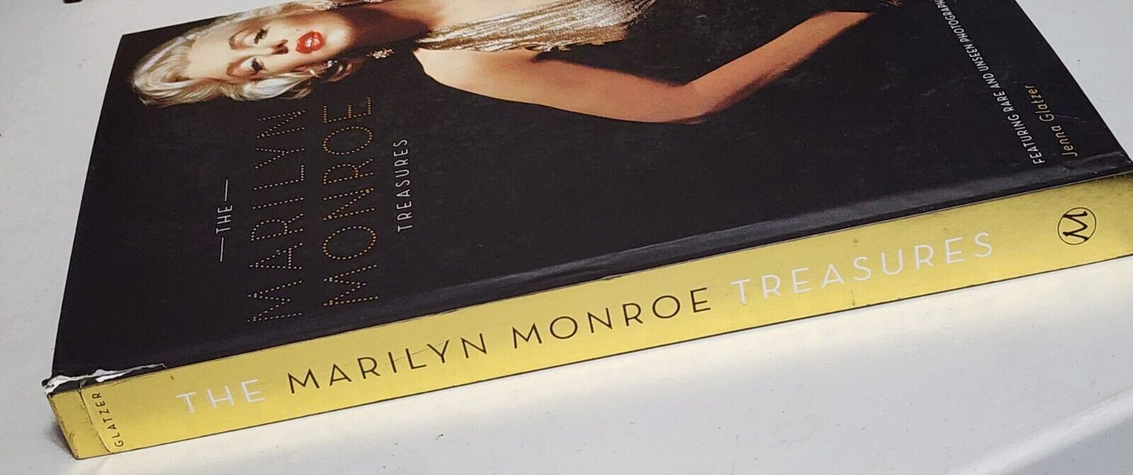 The Marilyn Monroe Treasures by Jenna Glatzer Hardcover 175 Pages Artifacts Book