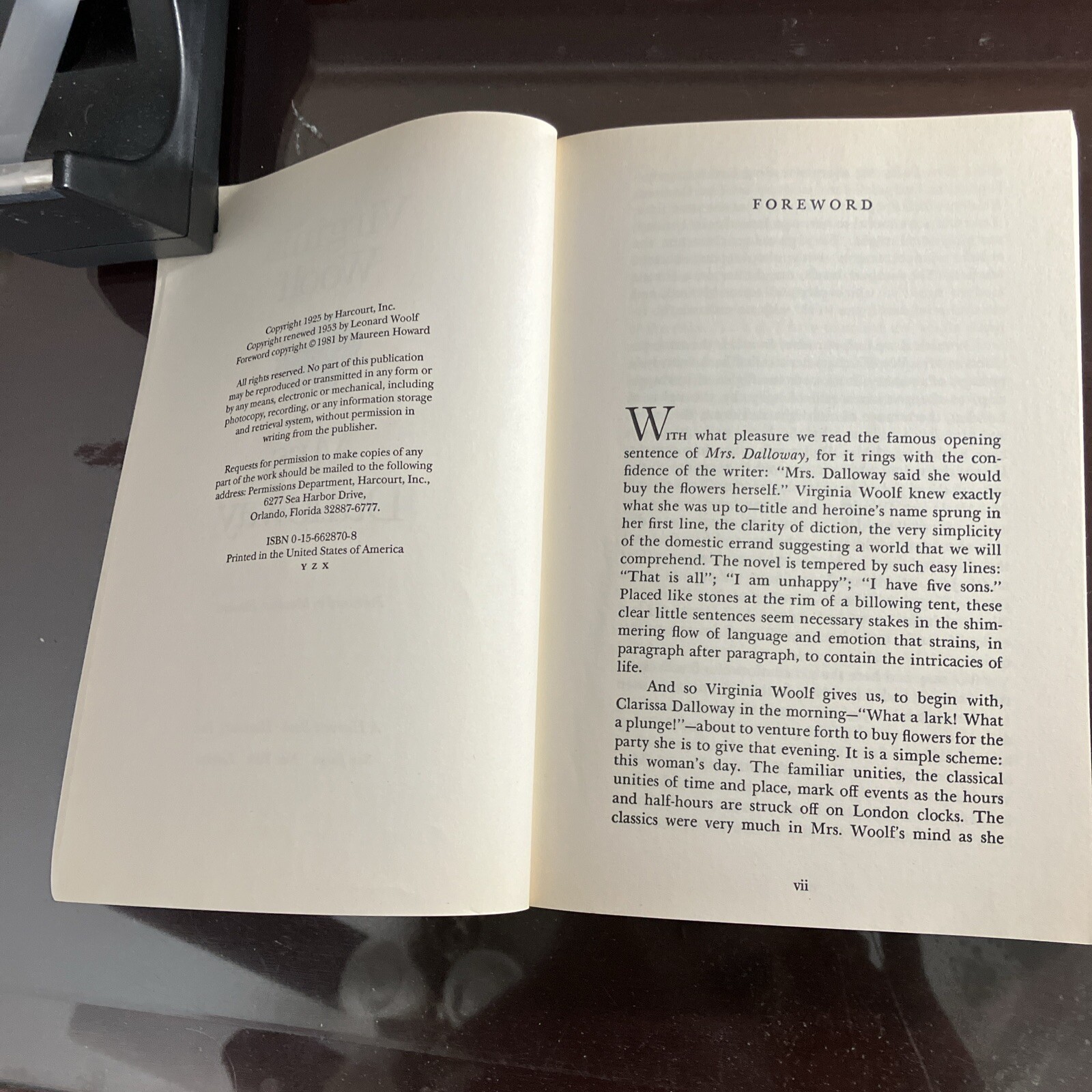 Mrs. Dalloway by Virginia Woolf, NEW TRADE Paperback, FREE SHIP