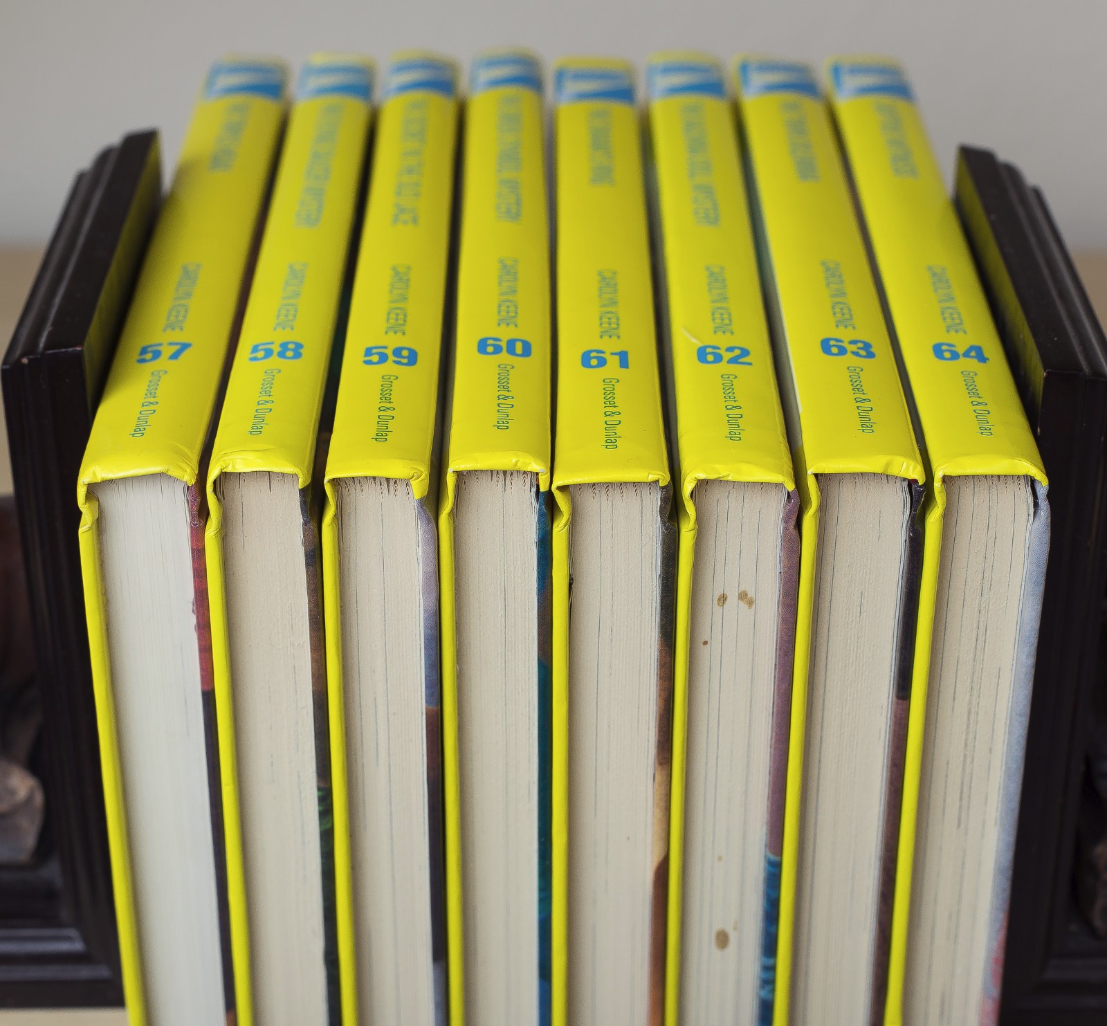 NANCY DREW Mystery Rare 8 Book Set 57 58 59 60 61 62 63 64 Hardcover Lot (