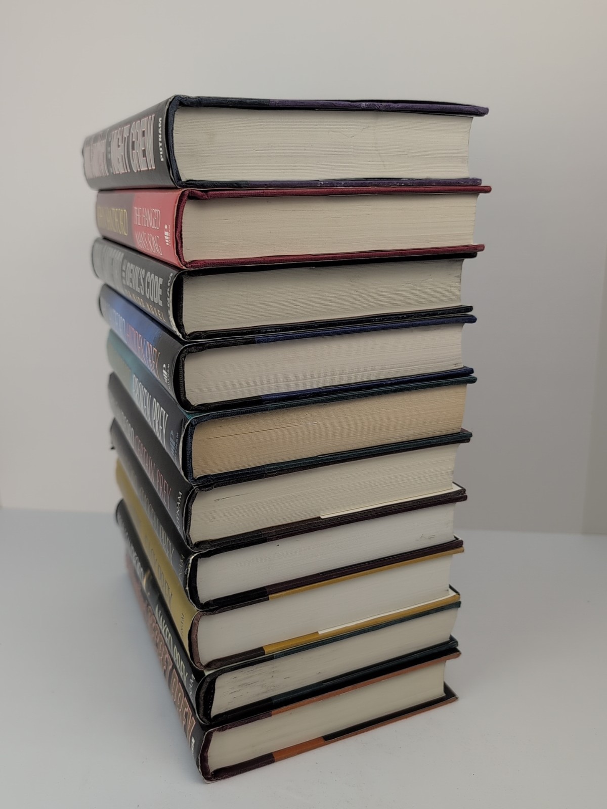 SIGNED* John Sandford 10 HC Book Lot Prey Series 1st Edition/Printings HC/DJ