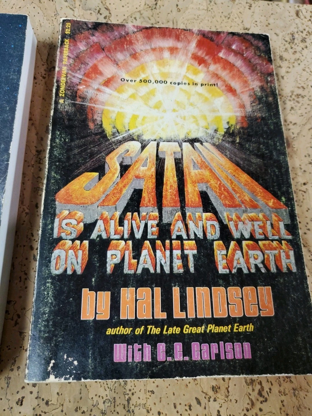 Satan Is Alive And Well + New World Coming 1972 73 Paperbacks Hal Lindsey LOT