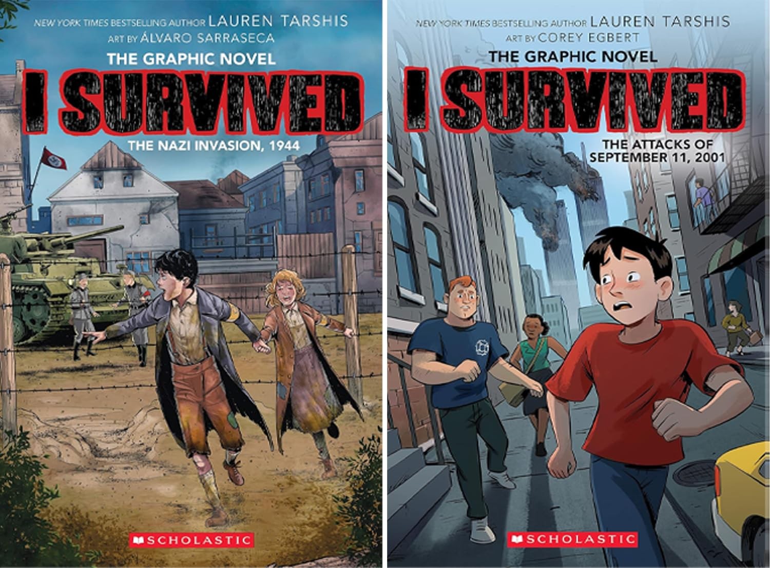 I Survived Graphix 1-12 Books Set by Lauren Tarshis NEW Paperback Set