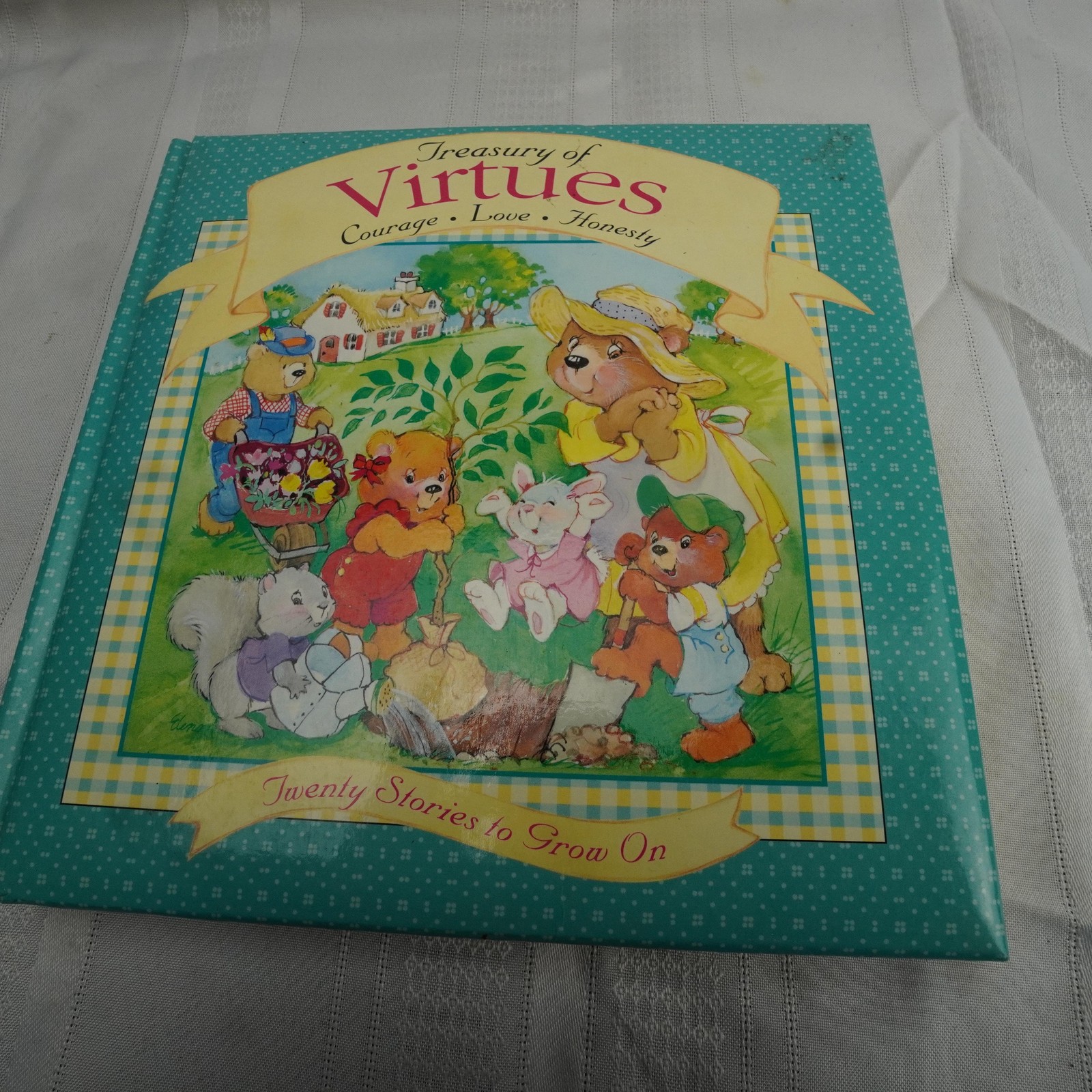 Treasury Of Virtues Courage Love Honesty Kids Illustrated Hardcover Storybook