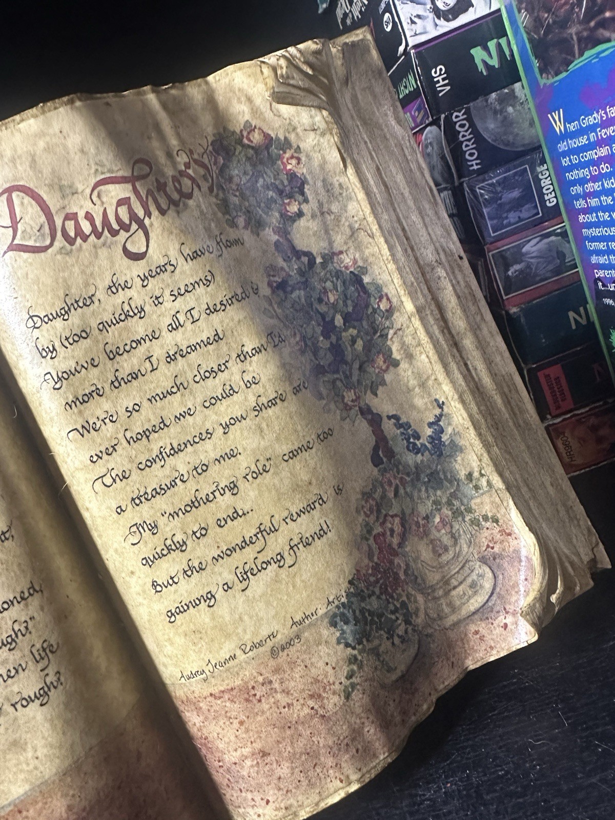 Decorative Book – Audrey Jeanne Roberts Author. Mother And Daughter