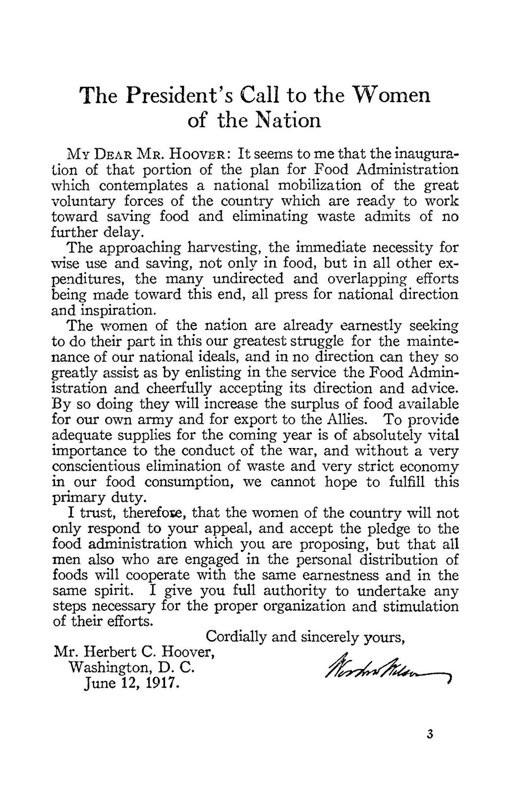 1917 War Cook Book For American Women 32 Pages