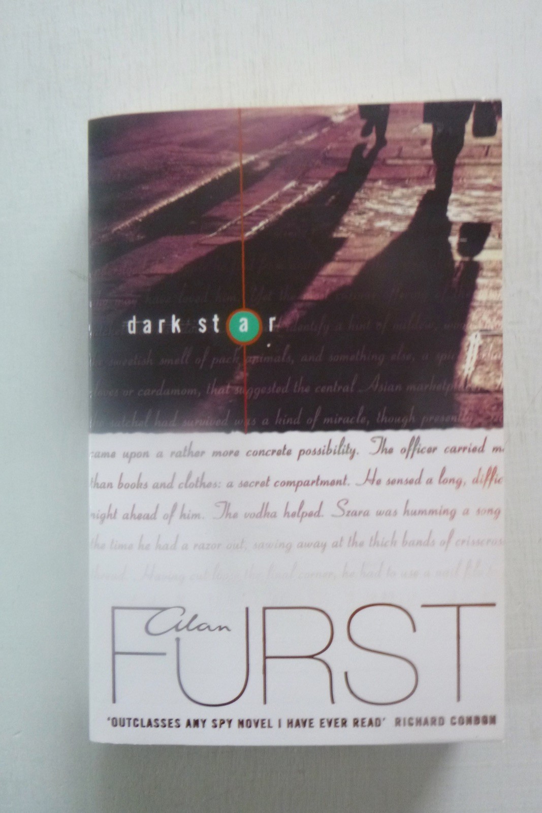 Sgnd cy Dark Star by Alan Furst (paperback, 1998)  