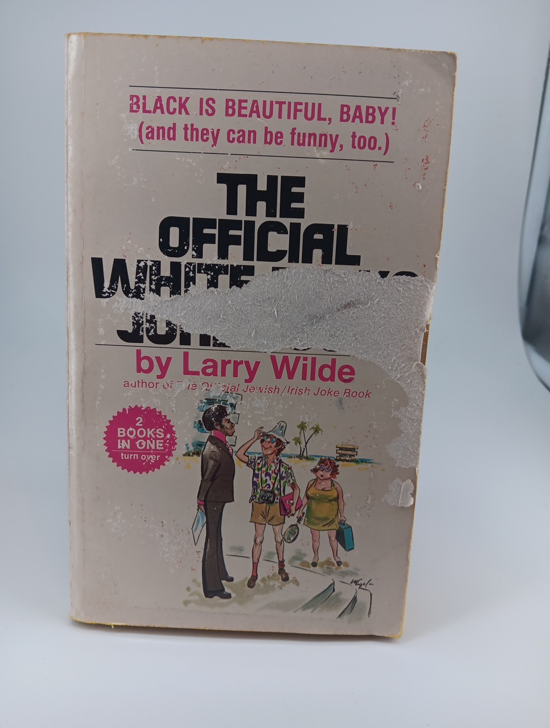 Official Black/White Folks Joke Book 2-in-1 Paperback (1980)