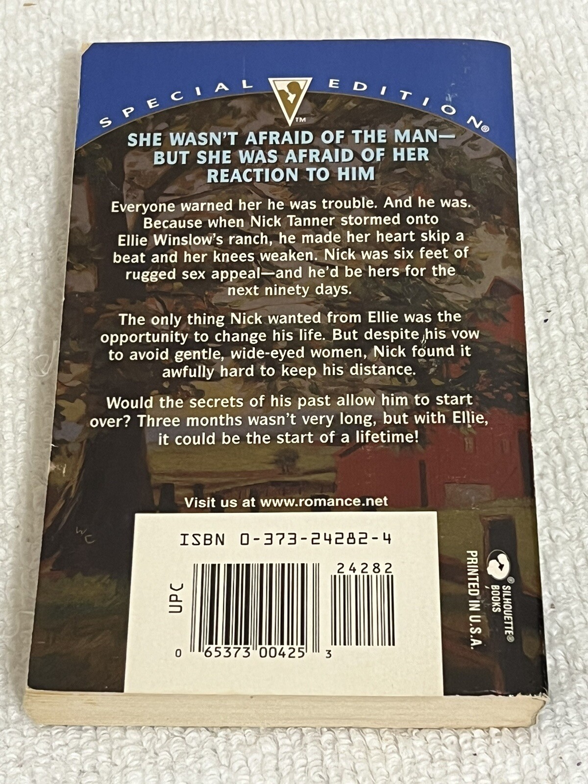 Silhouette Special Edition Series Lot 4 Paperback Books