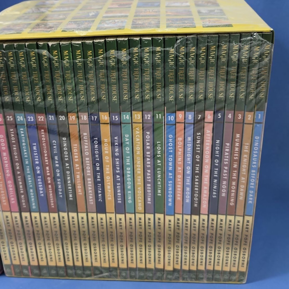 Set 7A: Magic Tree House A Library of Books 1-28 – Mary Pope Osborne Collection