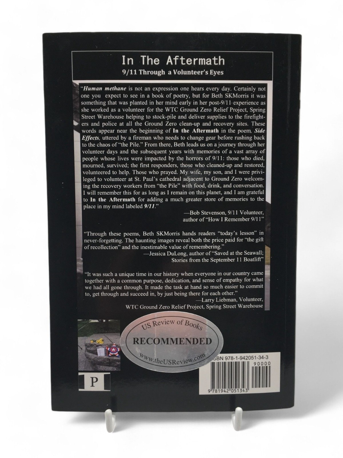 9/11 In the Aftermath Poems Signed by Beth SKMorris Through a Volunteer’s Eyes
