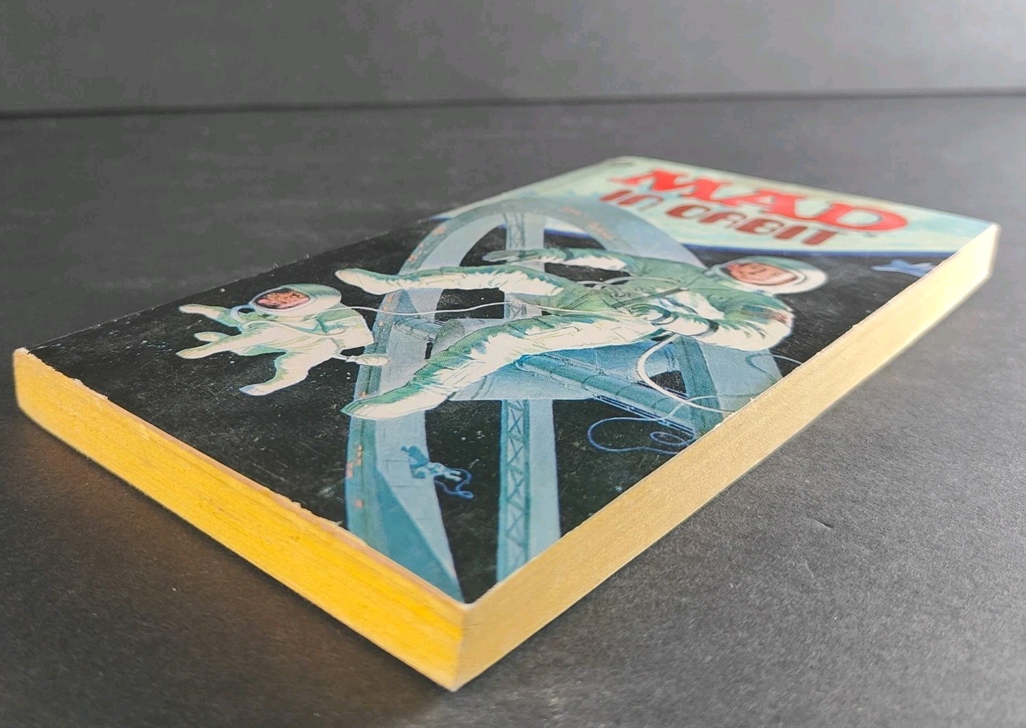 MAD in Orbit 1975 PB 1st Print William M. Gaines Satire Americana Sports Politic
