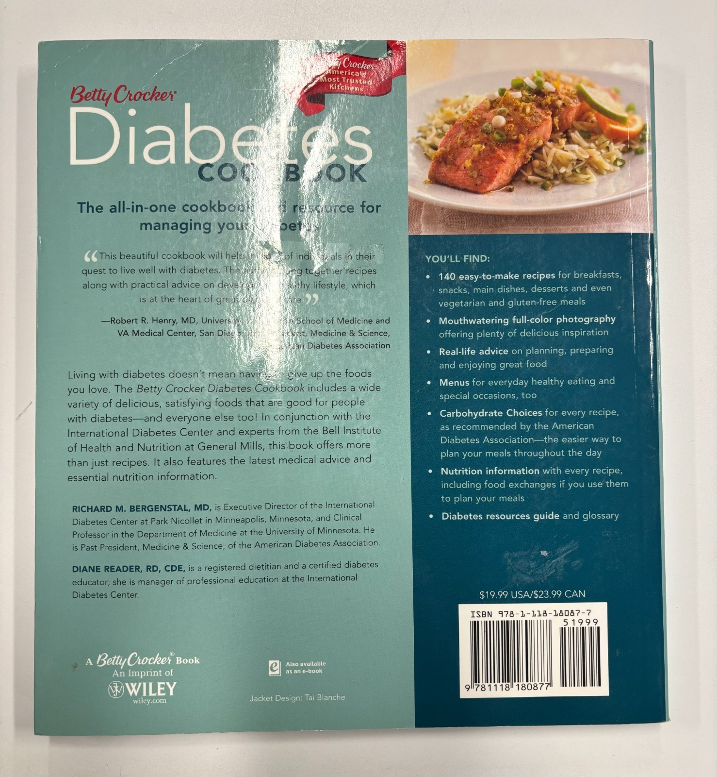 Betty Crocker Paperback Diabetes Cookbook 264 Pages