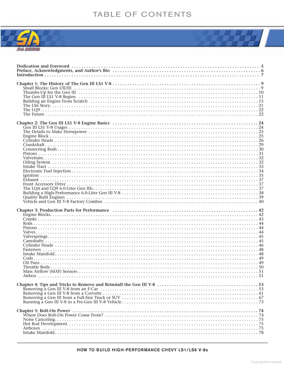 How to Build High-Performance Chevy LS1/LS6 V8s Book – Gen3 4.8L 5.3L 5.7L 6.0L