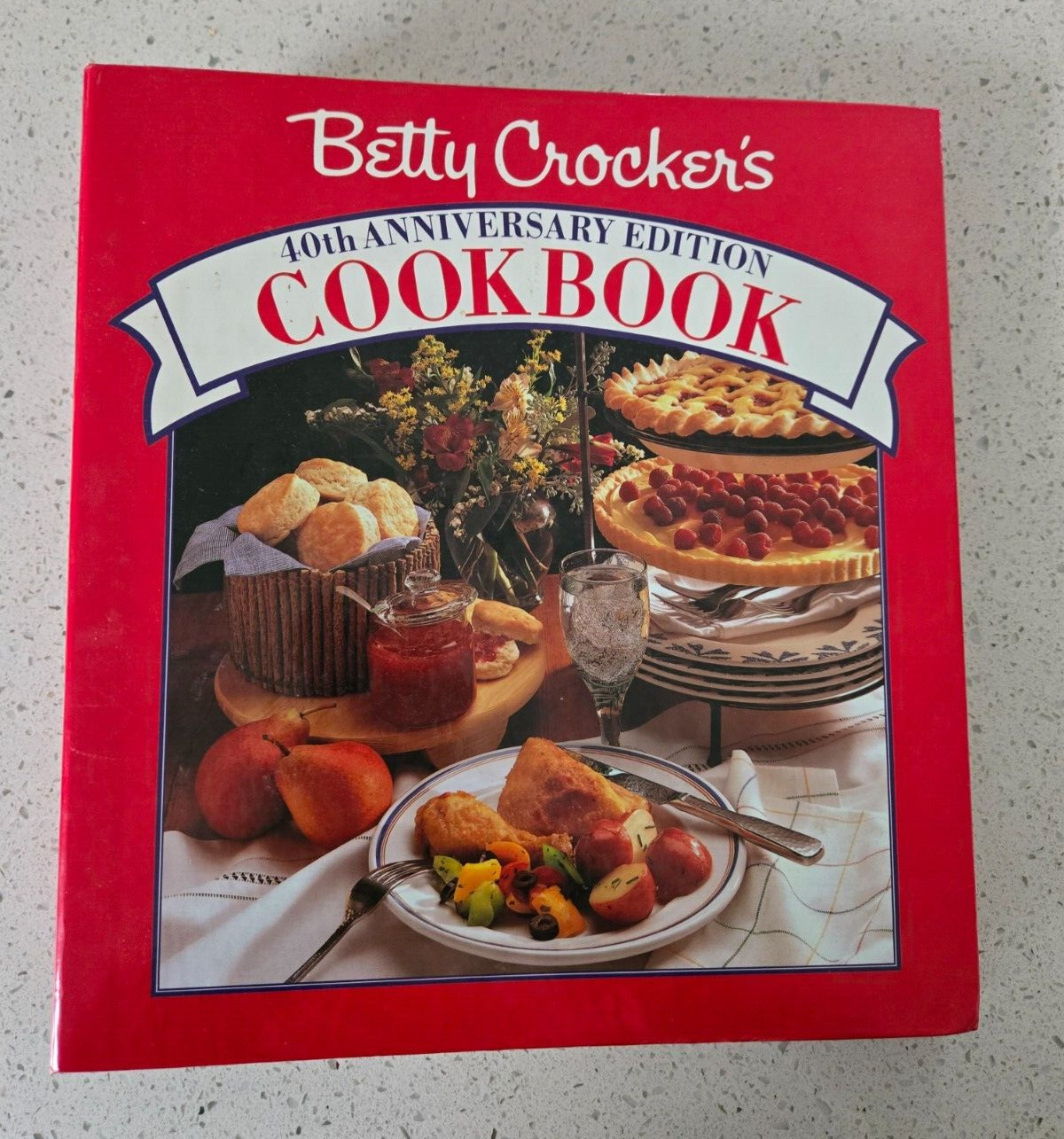 Betty Crocker’s 40th Anniversary Edition Cookbook – 1991 – 432 pages