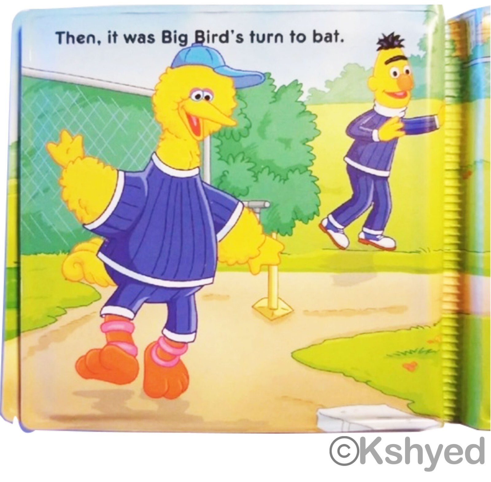 (1 Pack) Sesame Street Elmo`s Home Run Bubble Book – Great For Bath Time – New