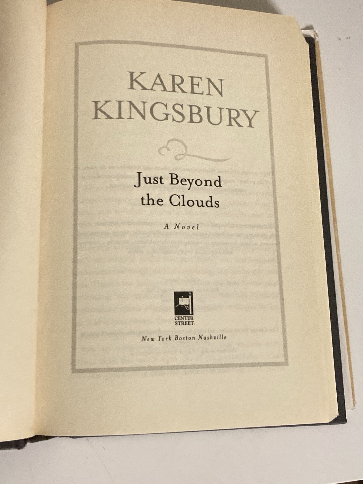 Lot Of 5 Karen Kingsbury Books See Details for Titles see photos for condition.