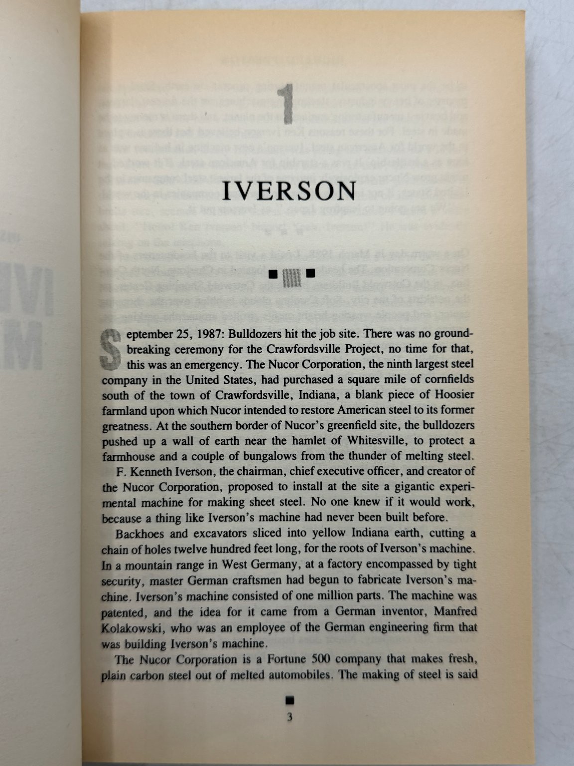 American Steel Richard Preston 1991 Business History Avon Books Paperback