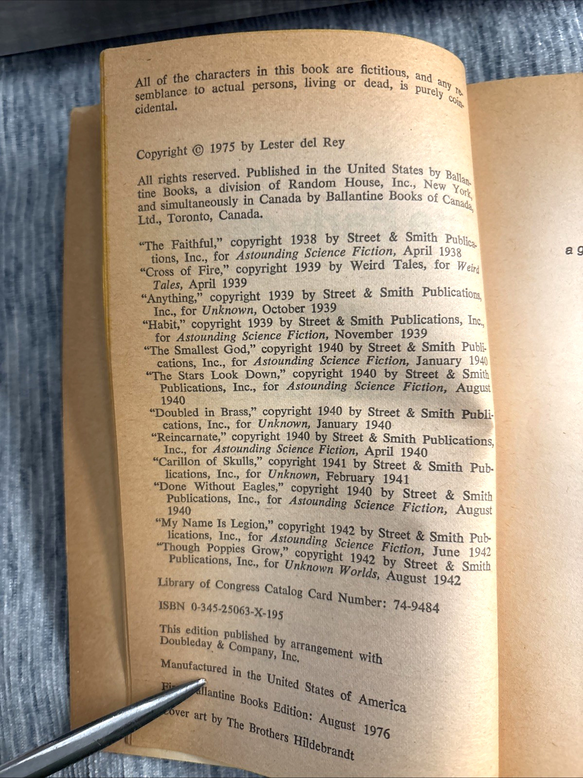 The Early Del Rey – Volume 1 and Volume 2 – Sci Fi Paperbacks