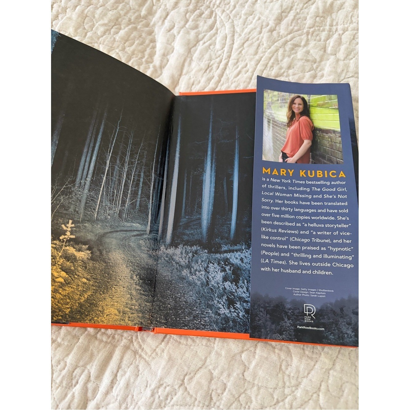 It’s Not Her by Mary Kubica Twisty Thriller Hardcover Book