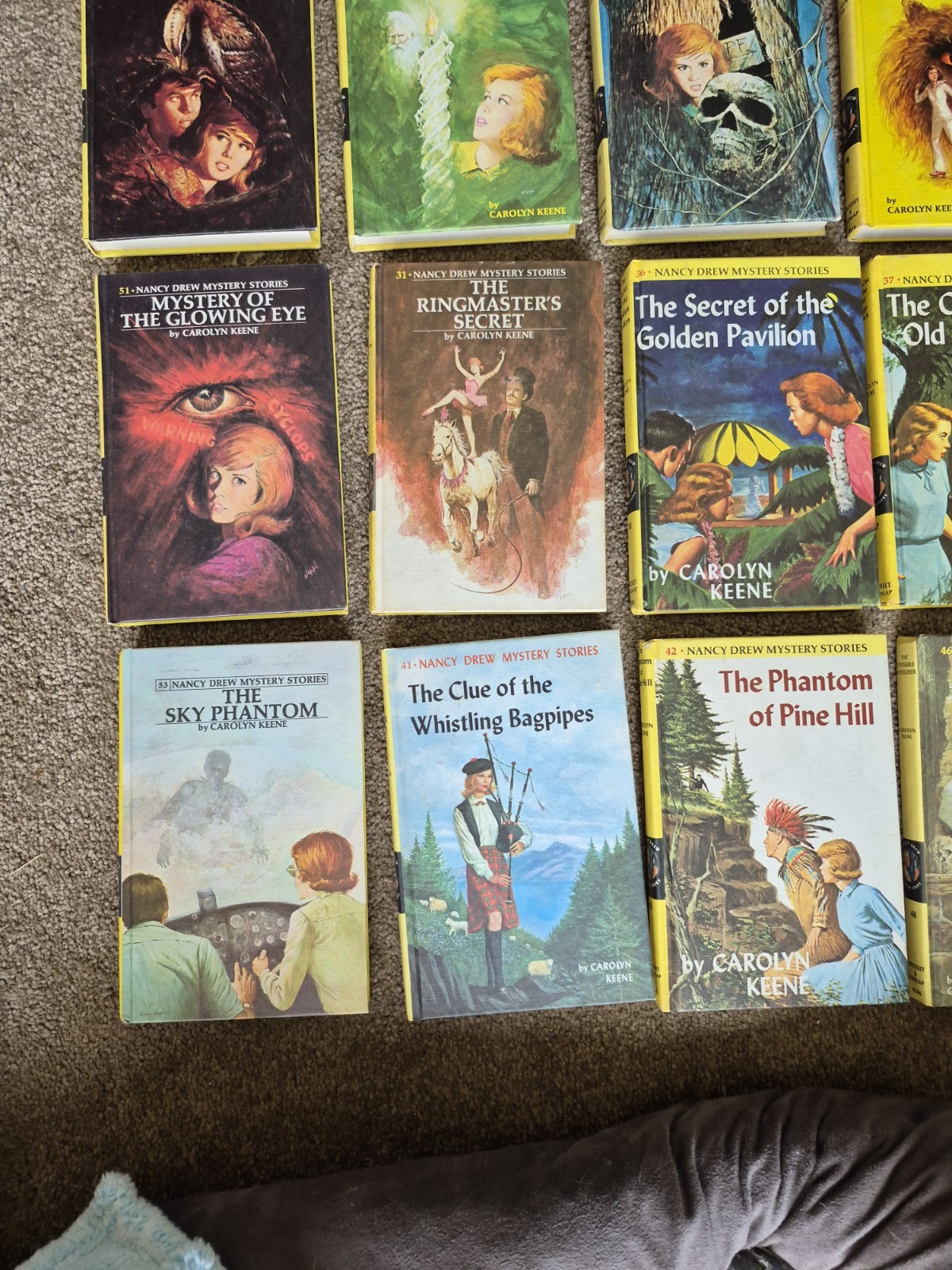 Lot (25) Vtg Nancy Drew Mystery Stories HC & 6 Hardy Boys From 1959 – 1977