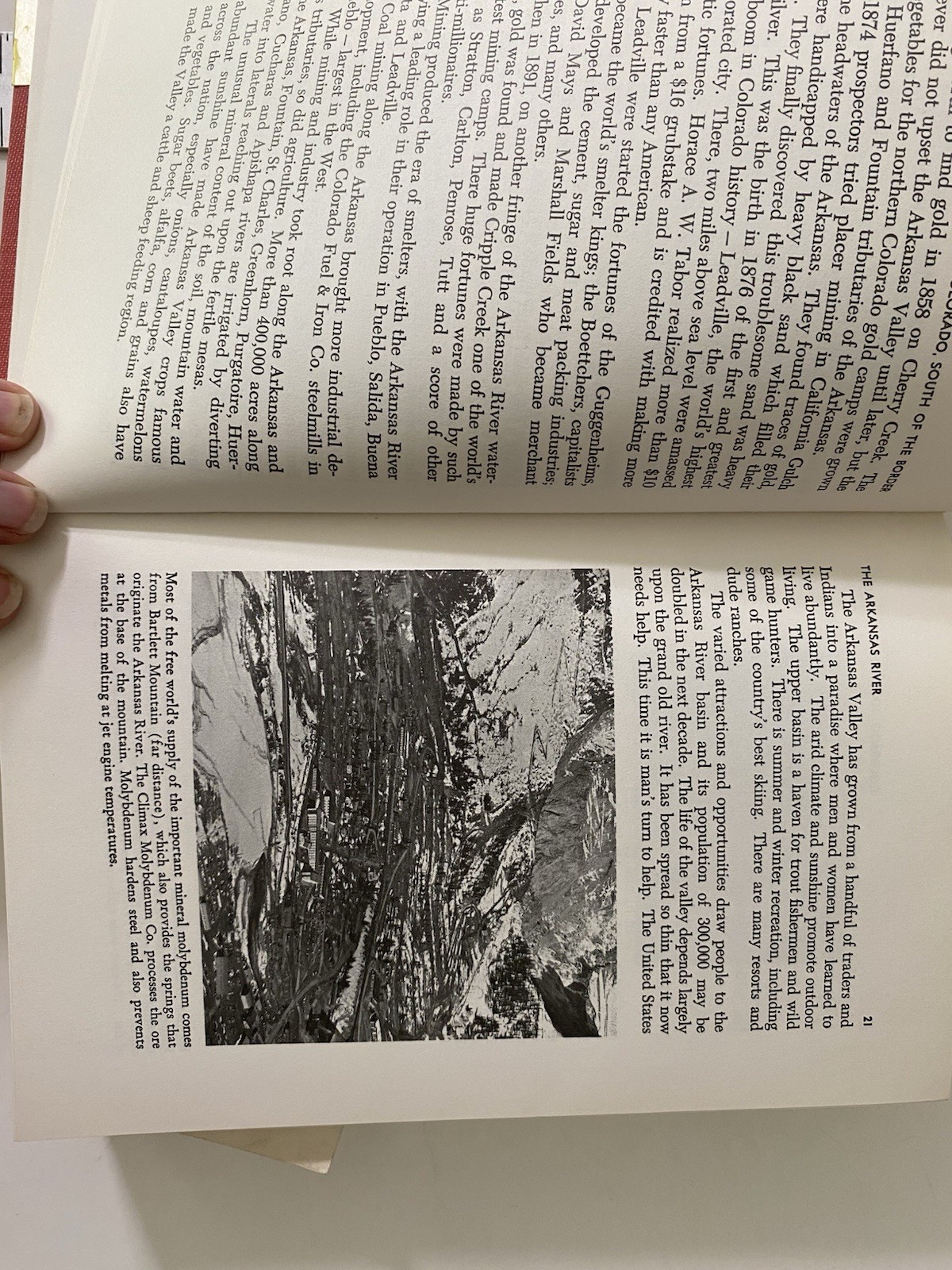 Colorado: South of the Border by Taylor, Ralph C. 1St Edition, Dust Jacket BK740