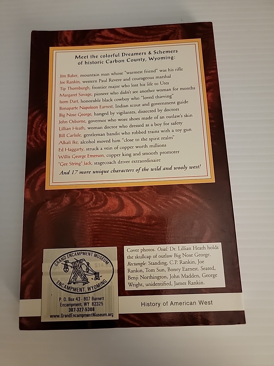 Dreamers & Schemers: Profiles From Carbon Co. WY – Van Pelt – 1st/1st – SIGNED