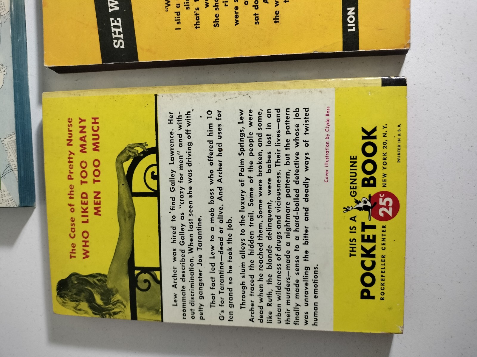 Vintage 1950s Mystery Paperback Lot Dell Lion Pocket Crime Noir 5 Books Pulp