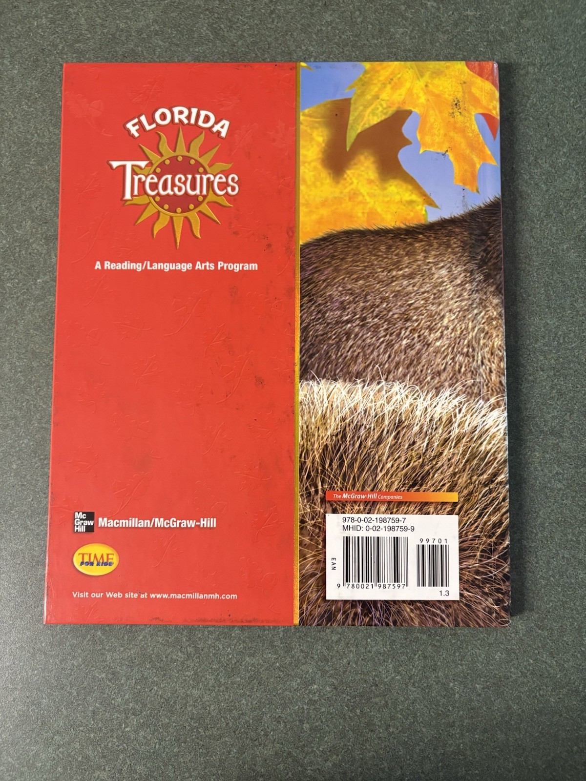 Florida Treasures Books 1.1 1.2 1.3 1.4 1.5 Hardcover Macmillan McGraw-Hill Lot