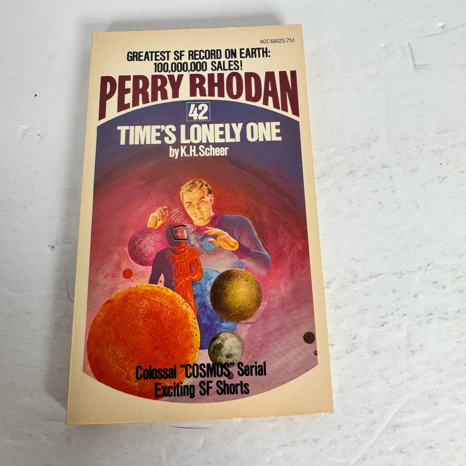 Perry Rhodan Books 40-49 Lot Ace First Printing 1974 Sci-Fi Space Opera Vintage