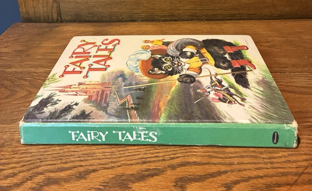 Fairy Tales by Whitman Publishing 1950 LARGE Size Children’s Book