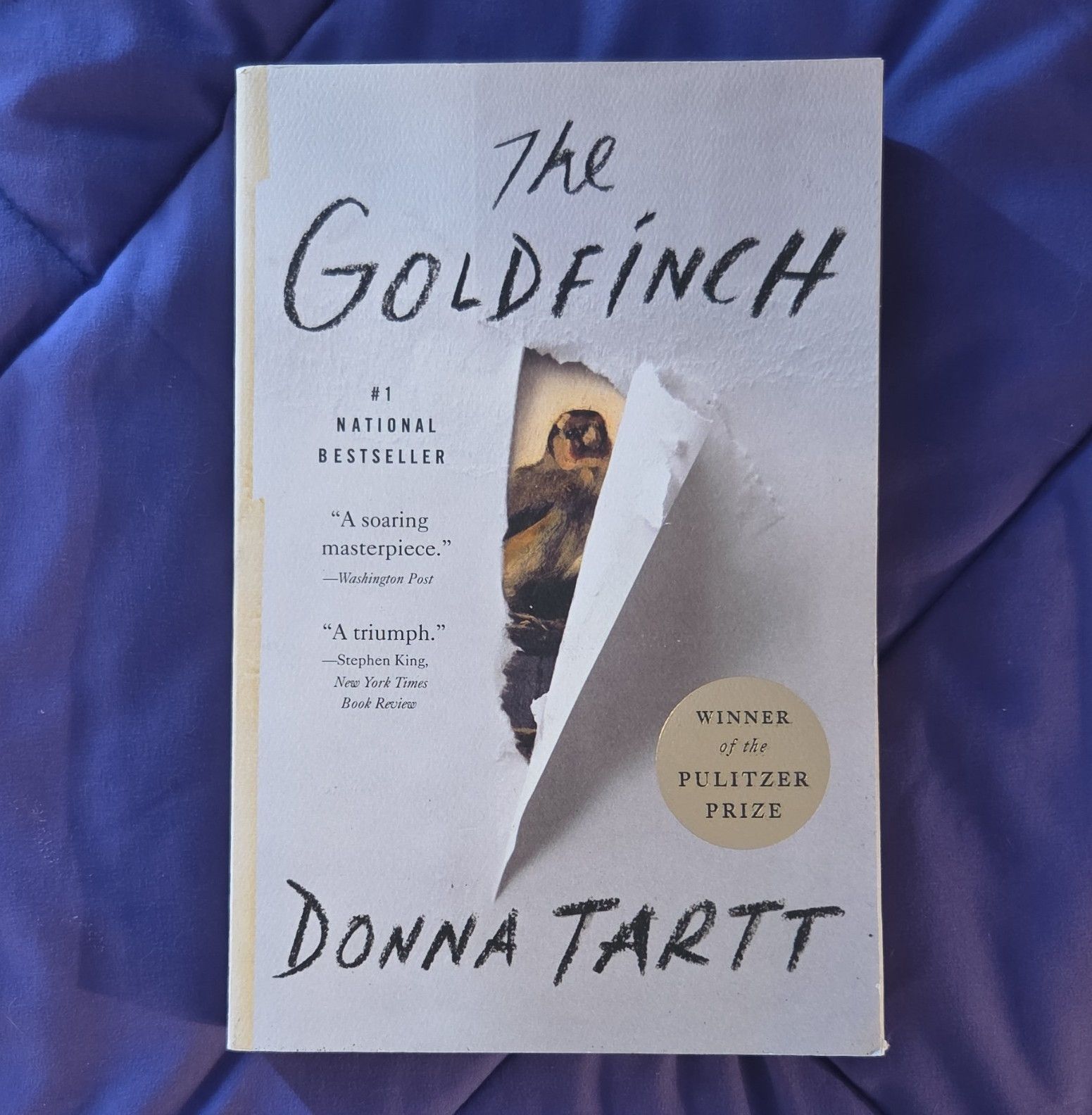 The Goldfinch Donna Tartt Paperback