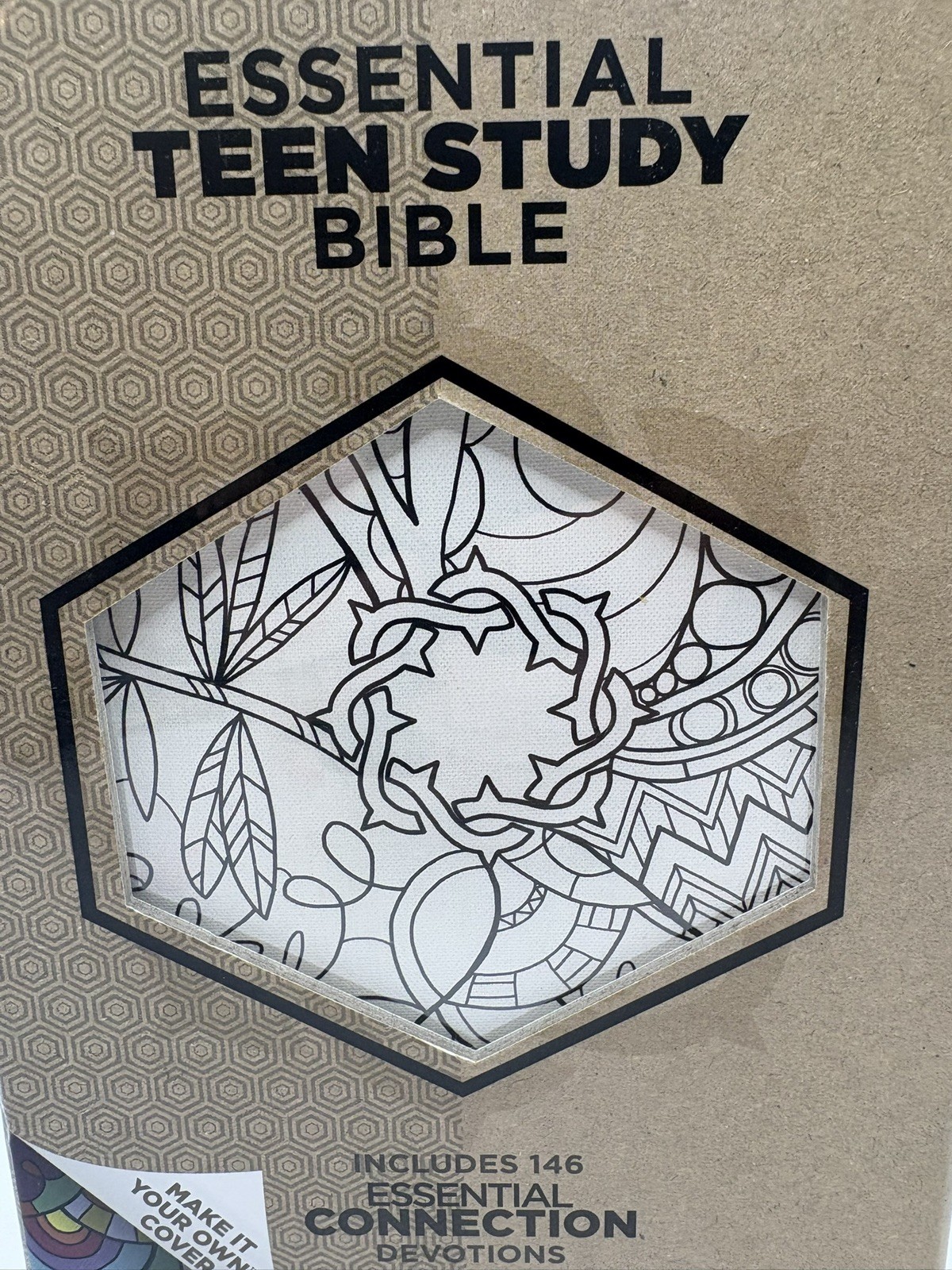 HCSB Essential Teen Study Bible Personal Size Make-It-Your-Own Cover by Holman