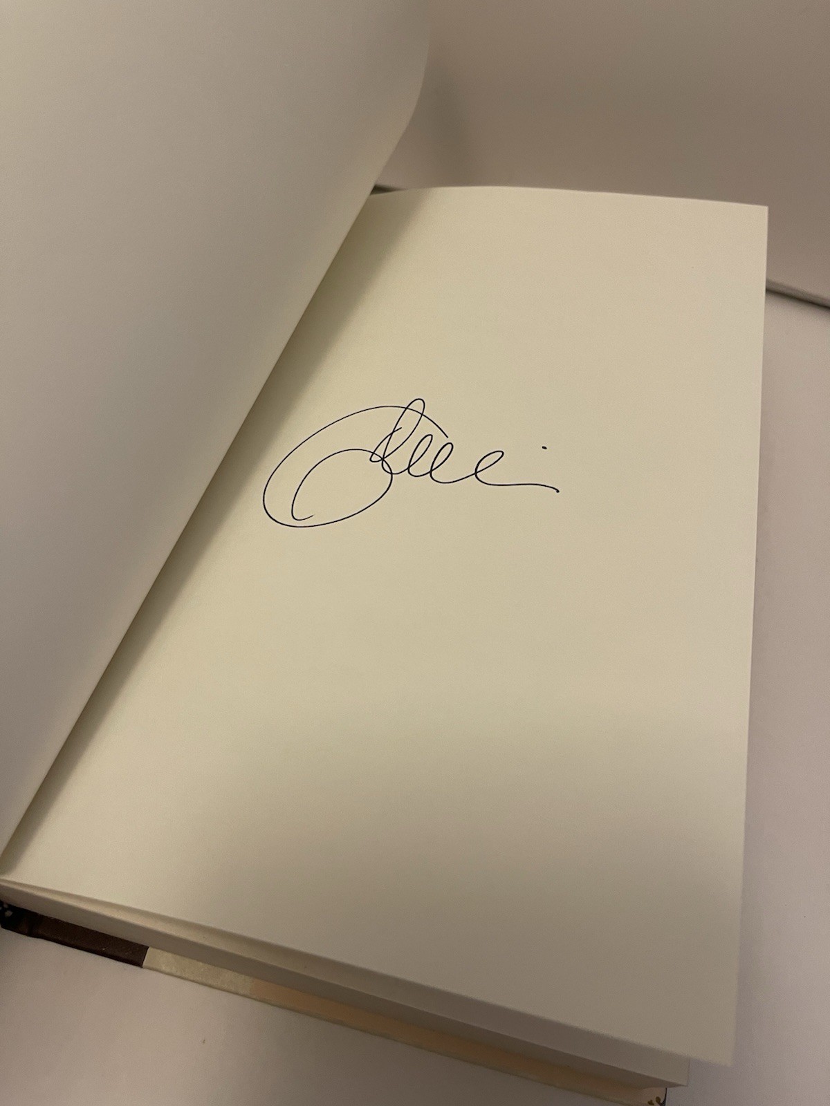ADRIANA TRIGIANI The Good Left Undone SIGNED First Print Hardcover