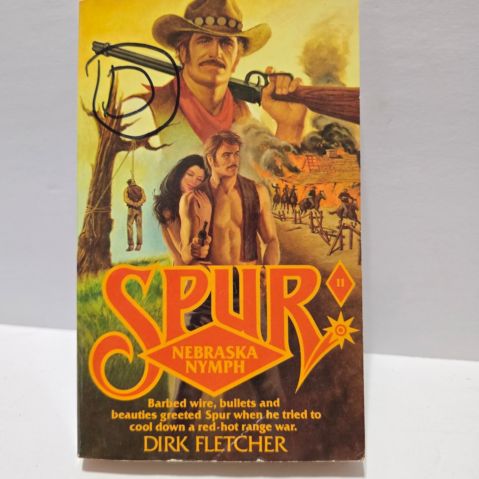 Spur: Nebraska Nymph Dirk Fletcher 2004 Western Adventure Dorchester Publishing