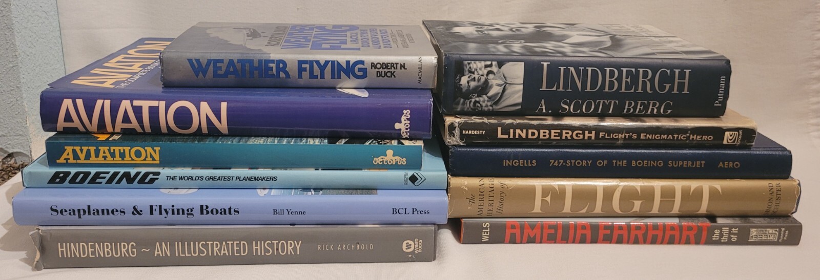 Lot of Aviation & Flying Books by Various Authors – PICK 1 or more titles, HB/PB