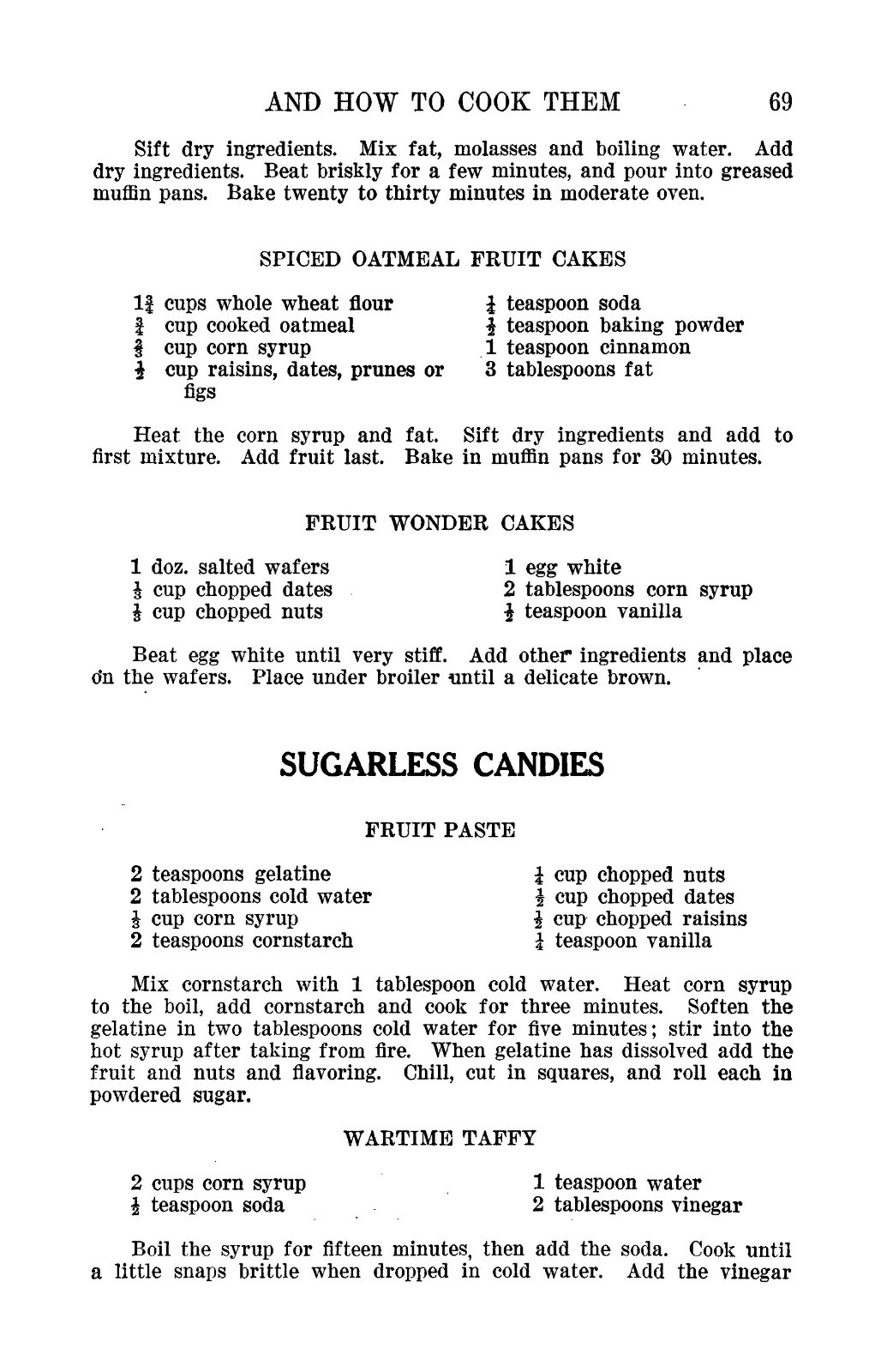 1918 Foods That Will Win The War And How To Cook Them Cook Book 123 Pages