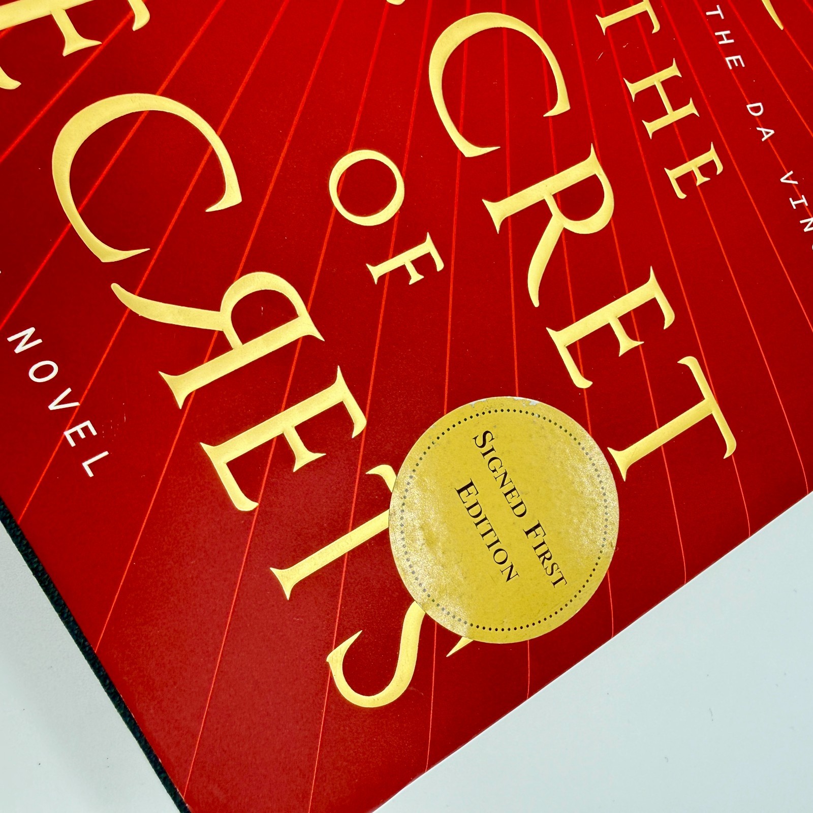 Secret of Secrets : A Novel by Dan Brown (2025, Hardcover) SIGNED 1st/1st