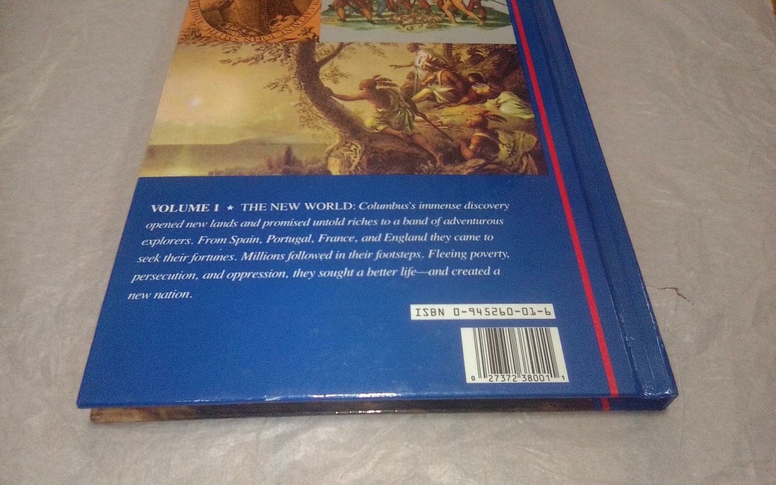 American Heritage History of the United States Vol. 1 : The New World Hardcover