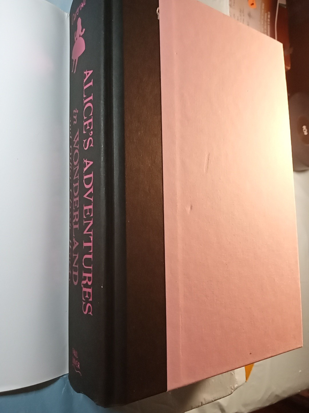 ALICE’S ADVENTURES IN WONDERLAND Lewis Carroll Illustrated 2014 Fall River Pink